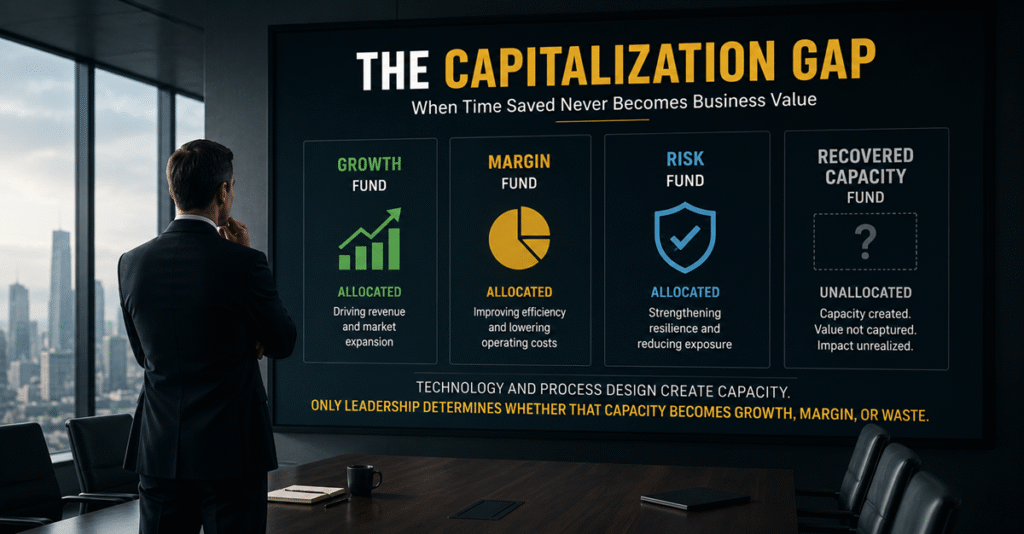 capitalization gap